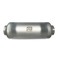 Stainless Bros 12in Overall Length 4in SS304 Matte Finish Lightweight Race Muffler