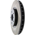 Stoptech auto part close-up