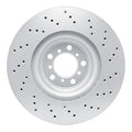 DFC 15-20 BMW M2 Left Front Drilled GeoSPEC Coated Rotor
