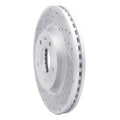 R1 11-25 Buick Lacrosse Front Left Drilled & Slotted Geo-Carbon Rotor