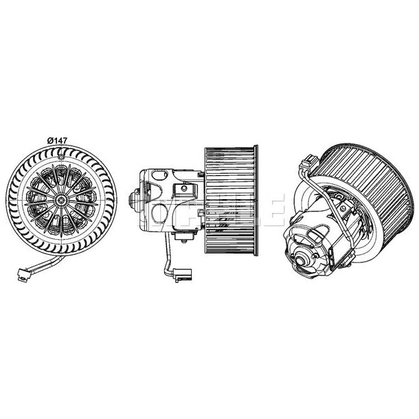 HVAC Blower Motor