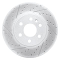 DFC 15-20 Chevrolet Colorado Front Left Drilled & Slotted Geoperformance Rotor