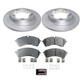 Power Stop 22-24 Ford E-Transit Rear Z17 Coated Brake Kit