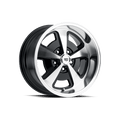 REV WHEELS 109 CLASSIC SERIES MAGNUM 15X7 5x120.65/5x4.75 +0MM OS POLISHED/BLACK