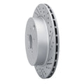 R1 17-25 Subaru Brz Rear Right Drilled & Slotted Geoperformance Rotor