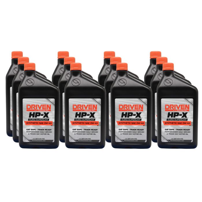 HP-X EURO 0W40 Motor Oil Case 12/Qt