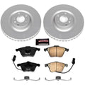 Power Stop 02-08 Jaguar X-Type Front Z23 Evolution Sport Coated Brake Kit