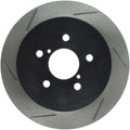 Stoptech auto part installed view