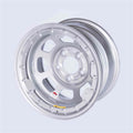 15X8 IMCA B/Lock Wheel D-Hole Silver 5x4.50