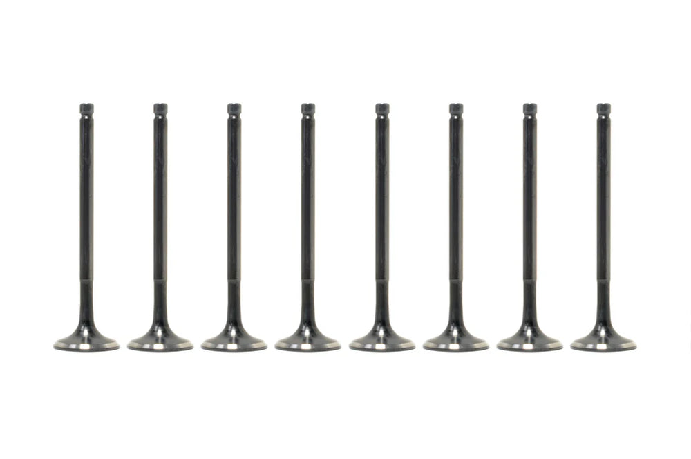 Supertech Honda H22A1/H22A4 Black Nitrided Intake Valve - +1mm Oversize - Set of 8