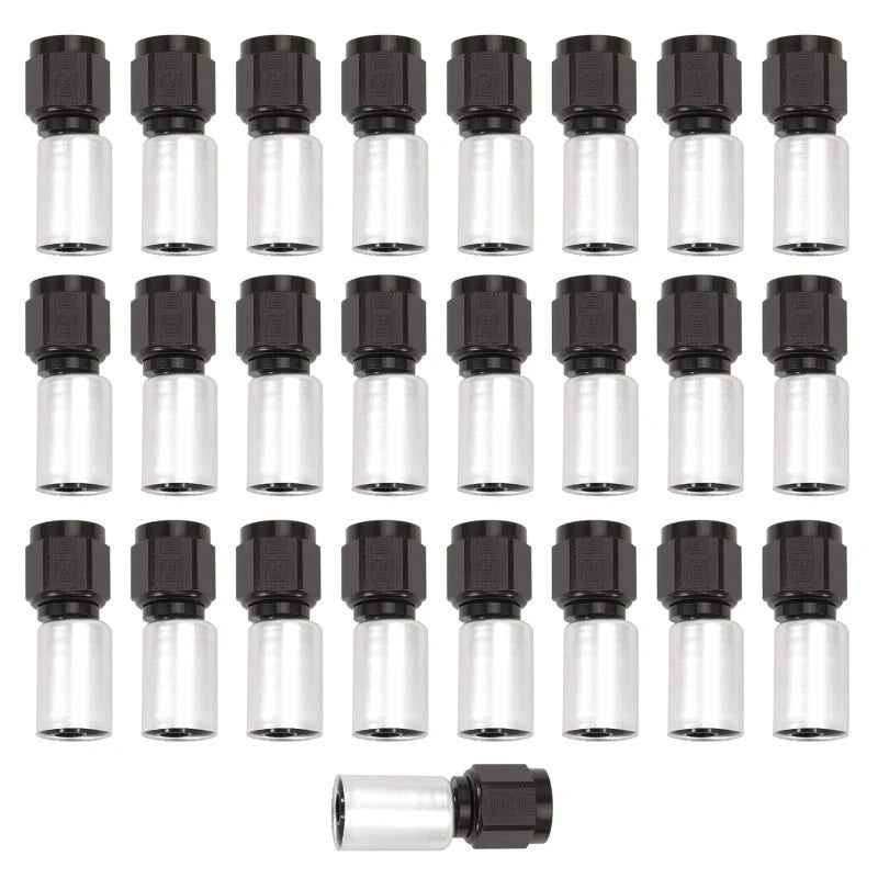 Russell Performance -6 AN Proclassic Crimp Straight End (O.D. 0.600) (Qty. 25)