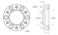 SPIDERTRAX TOYOTA 6 ON 5-1/2" X 1-1