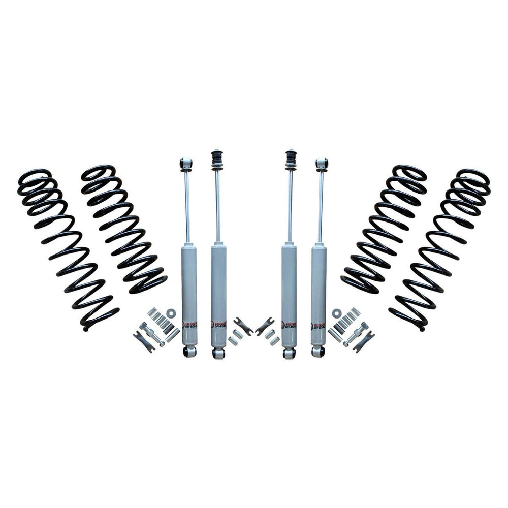 0-4 Inch Lift Extended Nitro Shocks 93-04 Grand Cherokee 97-06 Wrangler Freedom Off-Road