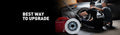 R1 08-09 Pontiac G8 Front Left Drilled & Slotted Black Brake Rotor