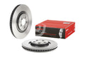 Brembo 14-20 Jaguar F-Type/06-08 S-Type/07-09 XKR Front Premium UV Coated OE Equivalent Rotor