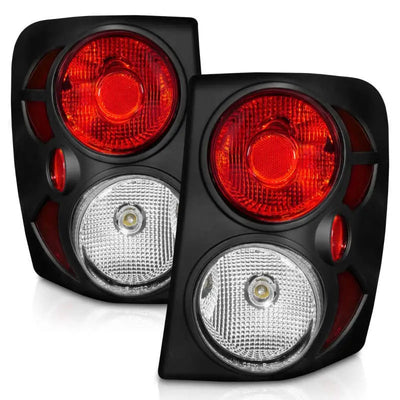 ANZO 1999-2003 Jeep Grand Cherokee Taillights Black
