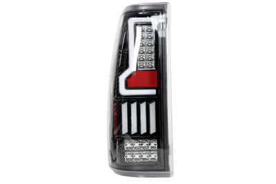 Winjet black tail light