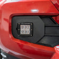 Cali Raised 2016-2023 Toyota Tacoma Led Fog Light Pod Replacements Brackets Kit - 3X2 18W Led Pods
