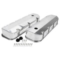 Valve Covers BBC Fab Aluminum w/ Holes