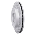R1 97-04 Ford F-150 4WD Front Right Drilled & Slotted Geoperformance Rotor