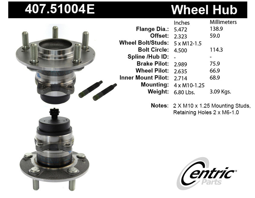 STANDARD HUB ASSEMBLY
