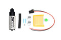 DeatschWerks 340lph DW300C Compact Fuel Pump w/ Universal Install Kit (w/o Mounting Clips)