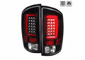 LED TAIL LIGHTS WITH CLEAR LENS AND GLOSSY BLACK HOUSING