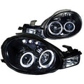 PROJECTOR HEADLIGHT GLOSS BLACK HOU