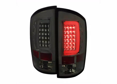 TAIL LIGHT WITH CHROME HOUSING AND SMOKED LENS