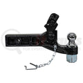 10 TON COMBINATION HITCH21/2 INCH RECEIVER 2 INCH BALL