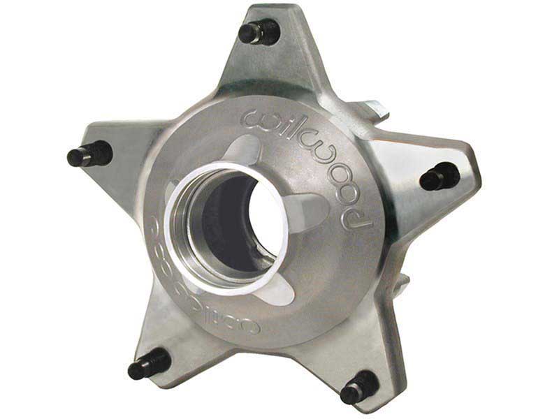 Wilwood Hub-Starlite 55 Front w/Snap-Cap Std. Offset 5/8 C Studs-Drilled-Less Races