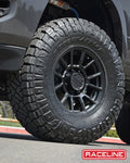 Aluminum Wheels 15x8 Gauge 950B Satin Black Multi Spoke -24 Offset 5 on 114.3 Bolt Pattern 78.1 Bore Raceline