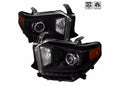 RETRO STYLE PROJECTOR HEADLIGHTS BLACK