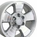 17 IN REPLICA WHEEL TY09 FITS TOYOTA 4RUNNER RIM 17X7.5 SILVER WHEEL