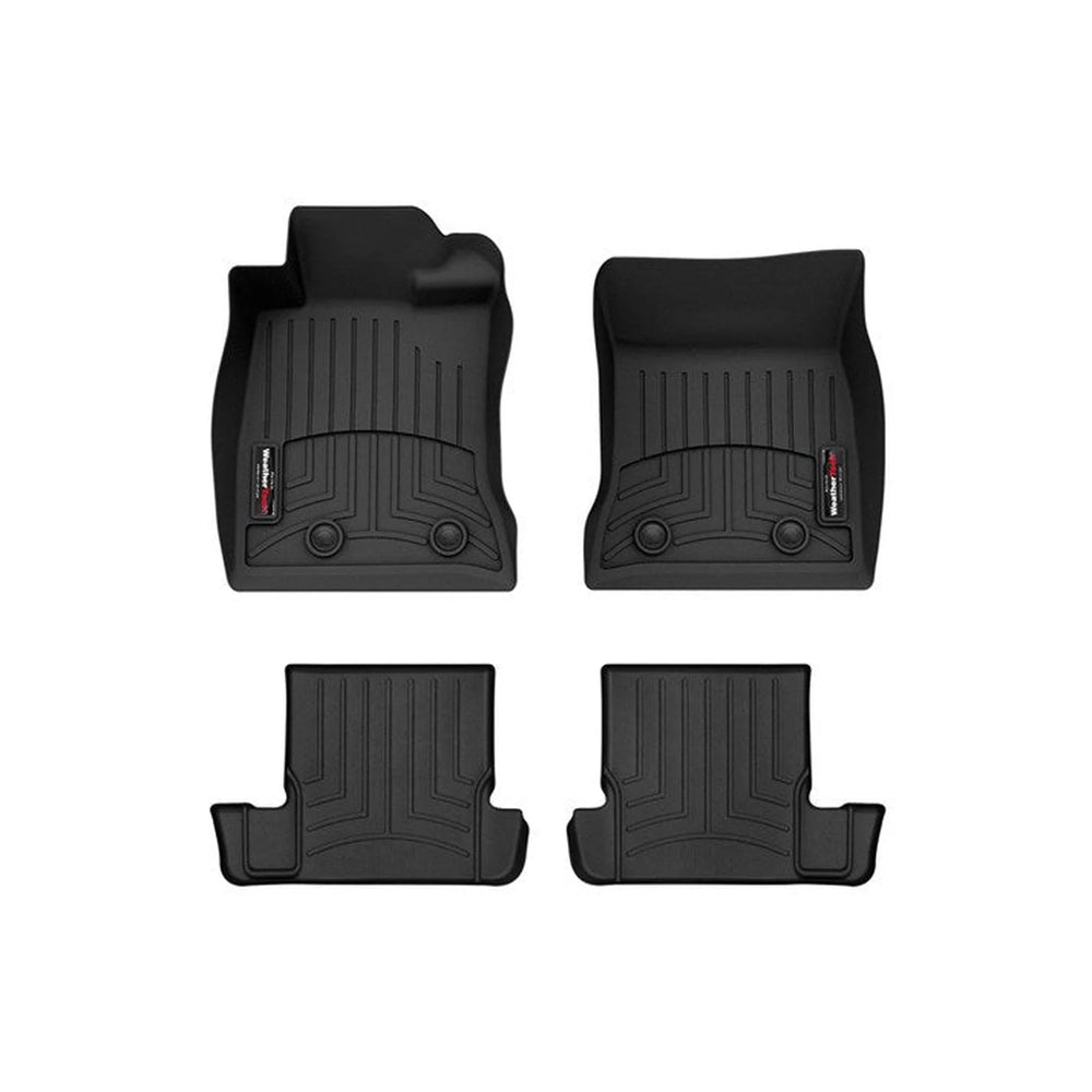 WeatherTech 13+ Scion FR-S/Subaru BRZ Front & Rear FloorLiners - Black