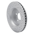 DFC 07-12 Dodge Nitro Front Right Drilled & Slotted Geoperformance Rotor