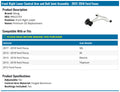 MOOG 13-18 Ford C-Max Front Right Lower Control Arm