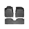 WeatherTech 07-11 Honda CR-V Front and Rear Floorliners - Black
