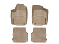 WeatherTech 98-10 Volkswagen New Beetle Front and Rear Floorliners - Tan