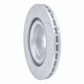 R1 05-23 Chrysler 300 Front Right Drilled & Slotted Silver Brake Rotor