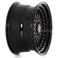 536 17X9 5-100/5-4.5 BLAC