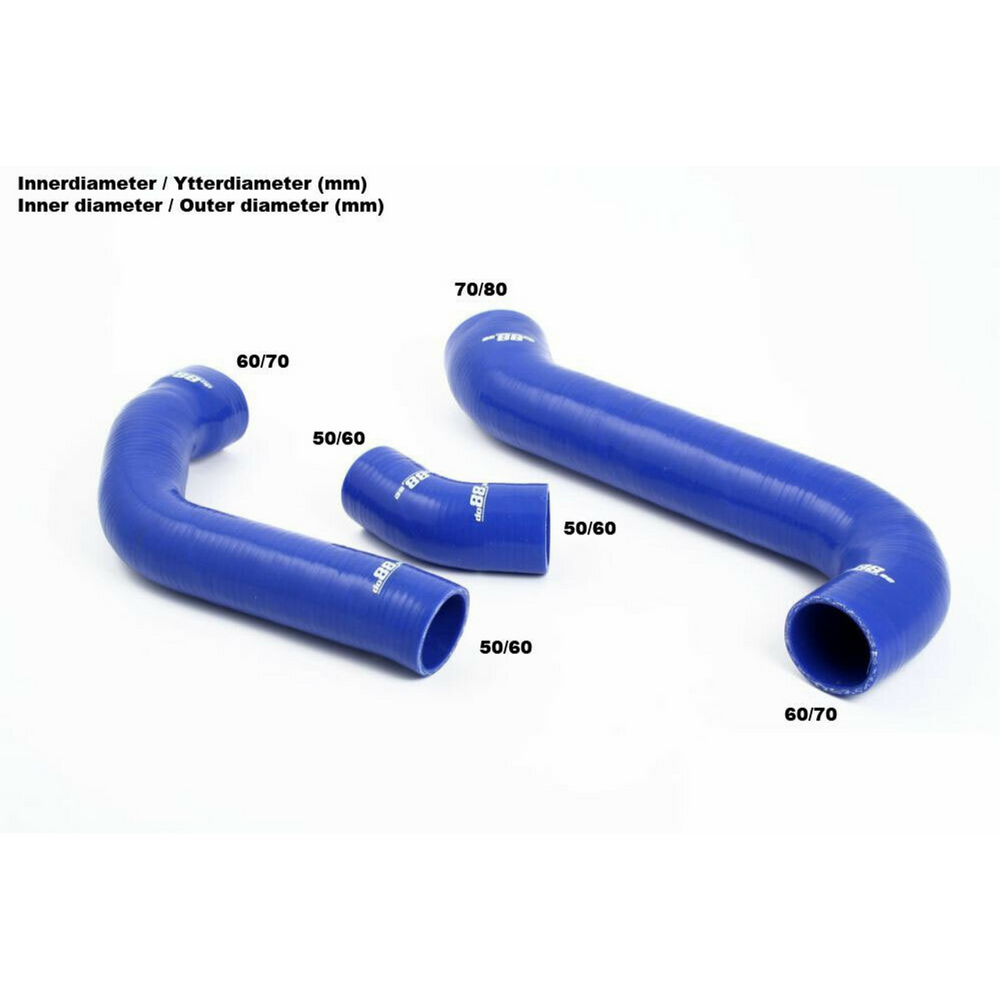 do88 Volvo C30/C70/S40/V50 Turbo 04-13 Pressure Hoses Blue