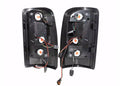9299 CHEVY SUBURBAN/9900 ESCALDE /9294 BLAZER LED TAIL LIGHTGLOSSEY BLACK/CLEAR