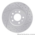 R1 06-10 Pontiac Solstice Front Right Drilled & Slotted Geoperformance Rotor