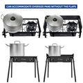 60K BTU DOUBLE BURNER STOVE