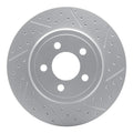 R1 16-24 Mini Cooper (Excl Clubman Front Right Drilled & Slotted Geoperformance Rotor