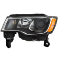 CAPA LH HEADLIGHT ASSY(STD TYPECHROME)(HALOGEN) JEEP GRAND CHEROKEE 17C