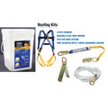 ROOFING BUCKET 30FT BASIC PASSTHRU BUCKLE HARNESS WHITE