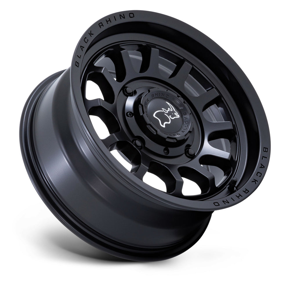 Wheel Pros Black Rhino Hard Alloys - UTV RAPID UTV 15X7 4X137 110 10 M-BLK BU001MX15704810