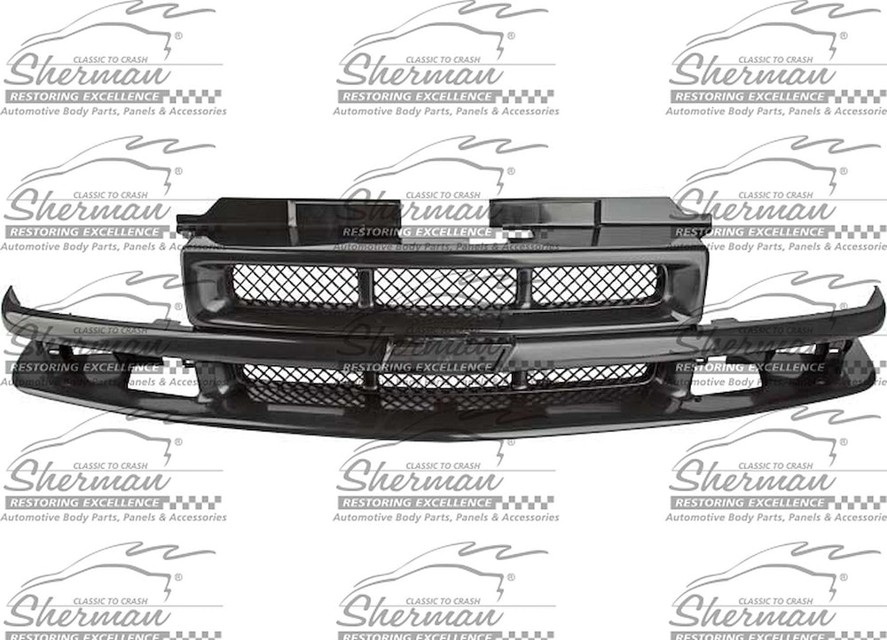 GRILLE MAR BLK (P) W/ MESH&MLDG CHEV P/U SS/XTREME 9804; BLAZER XTREME
